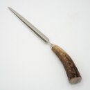 Brieföffner Brief Öffner mit Hirsch Geweih Horn Hirschhorn Griff Länge 16,5 cm 27.18.40