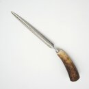 Brieföffner Brief Öffner mit Hirsch Geweih Horn Hirschhorn Griff Länge 16,5 cm 27.18.42
