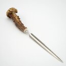 Brieföffner Brief Öffner mit Rehgeweih Horn Griff Reh Geweih Lang 17 cm 27.17.57