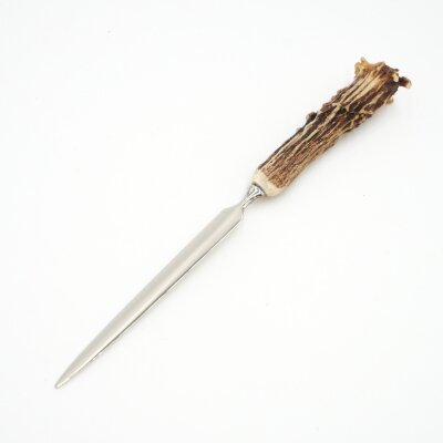 Brieföffner Brief Öffner mit Rehgeweih Horn Griff Reh Geweih Lang 17 cm 27.17.59