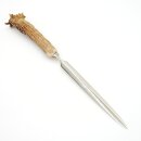 Brieföffner Brief Öffner mit Rehgeweih Horn Griff Reh Geweih Lang 17 cm 27.17.59