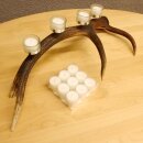Rothirsch Geweih Kerzenständer Hirsch Horn Advent Kranz Adventskranz  GTK27.6.24