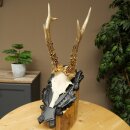 Rehgeweih Rehbock Gewicht 280g Reh Geweih Bock Gehörn geschnitztem Trophäenschild 607.164
