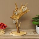 Fornitore di grappa Birke Schild, vassoio per grappa con corna di daino, 6 pezzi, Krügele 27.7.6.29