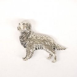 Golden Retriever Hund Pin Anstecknadel Anstecker Button Schmuck Pinwand