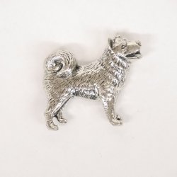 Husky Pin Anstecknadel Anstecker Button Schmuck Hund Hunde Pinwand