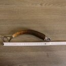 Flaschenöffner mit Hirsch Geweih Stange Hirschhorn Griff mit Endkappe Verzierung Hirsch stehend GL23cm #27.19.7.13