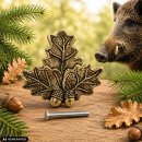 1 x foglia di quercia Copertina per trofei di caccia al...