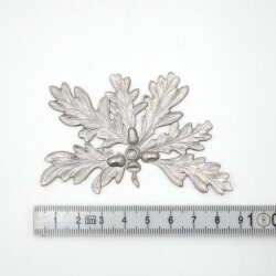 3 x HOJA DE ROBLE CUBIERTA para ARMAS DE PUNTA  6 hojas
