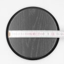3 boar shields, boar board, trophy board, round, dark, AF 11 cm